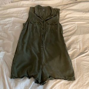 Aerie military romper